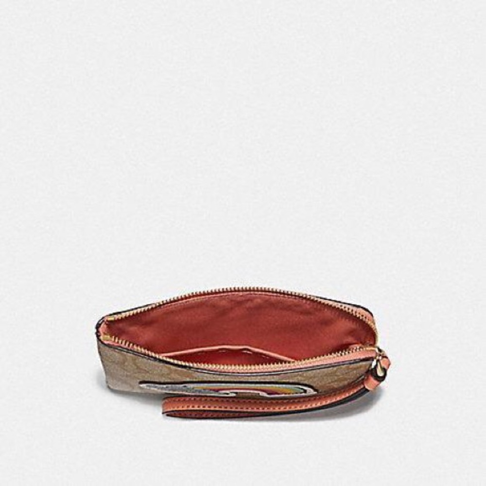 NWT Coach darling rainbow wristlet!! - Picture 2 of 3